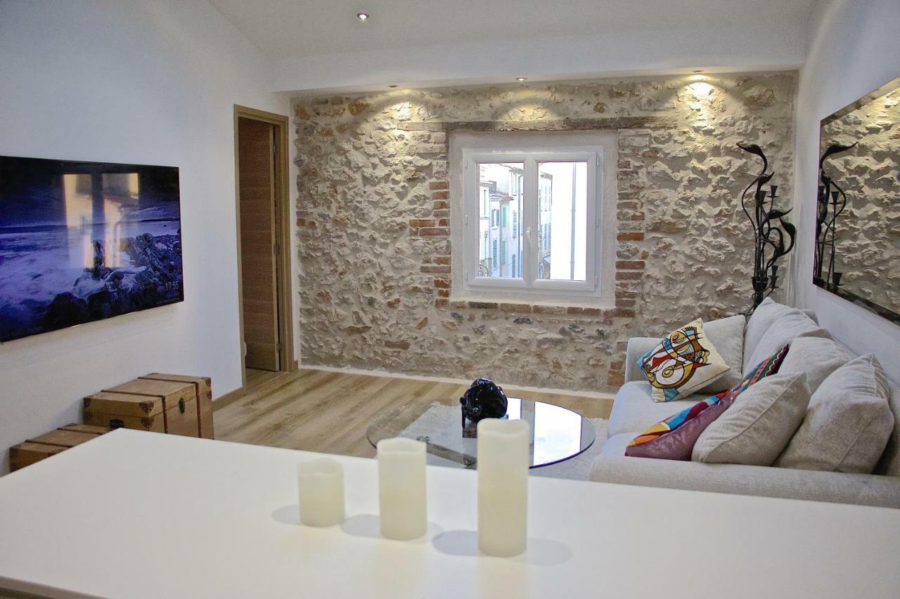Appartement Duplex coeur vieil Antibes Old city Marché provencal Exterior foto